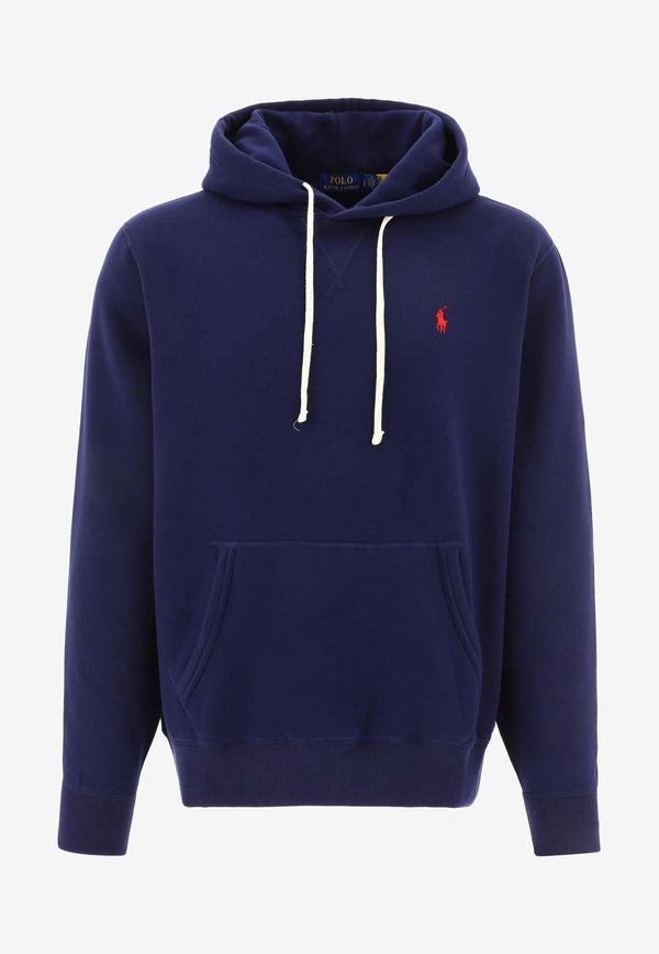 Polo Ralph Lauren Logo Embroidered Hooded Sweatshirt Blue 710766778007CRUISE NAVY_7e587eee-d560-4b06-932f-176060cb8f46