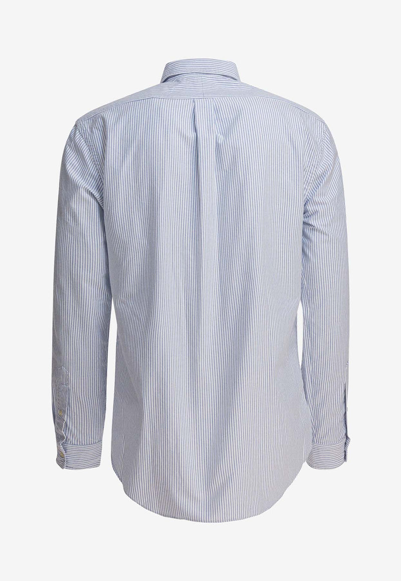 Polo Ralph Lauren Striped Oxford Shirt  Light Blue 710792041004BLUE/WHITE STRIPE_f1575810-e453-4c92-809a-61f7049eea62