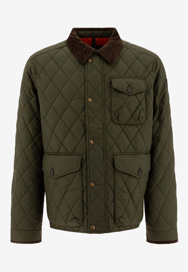 Polo Ralph Lauren Varsity Quilted Bomber Jacket Green 710847071001COMPANY OLIVE_c6cf0ee1-202e-47b9-bd0c-05f1797c7940