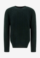 Polo Ralph Lauren Cable Knit Cashmere Sweater Green 710876728007MOSS AGATE_069ee4d9-21bb-4b8c-b97a-d3fad6a70e8d