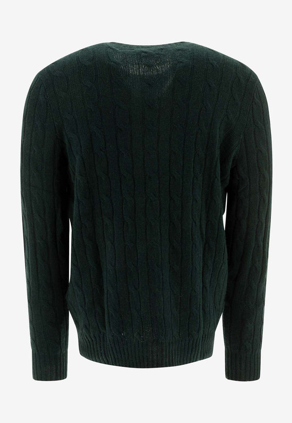 Polo Ralph Lauren Cable Knit Cashmere Sweater Green 710876728007MOSS AGATE_069ee4d9-21bb-4b8c-b97a-d3fad6a70e8d