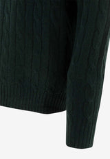 Polo Ralph Lauren Cable Knit Cashmere Sweater Green 710876728007MOSS AGATE_069ee4d9-21bb-4b8c-b97a-d3fad6a70e8d