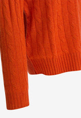 Polo Ralph Lauren Cable Knit Cashmere Sweater Orange 710876728023JAFFA ORANGE HEATHER_7545c9a6-d4ef-40fc-9cf5-423c1f9e9836