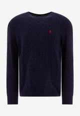 Polo Ralph Lauren Cable Knit Pony Wool Sweater Blue 710876762002HUNTER NAVY_a658d9bf-3a1e-44e4-9836-63f576d4bd69