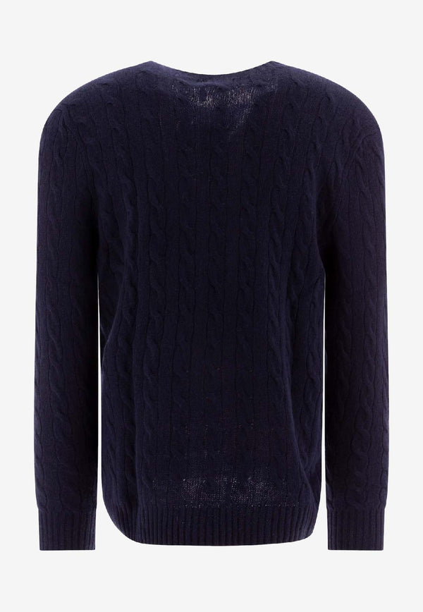 Polo Ralph Lauren Cable Knit Pony Wool Sweater Blue 710876762002HUNTER NAVY_a658d9bf-3a1e-44e4-9836-63f576d4bd69