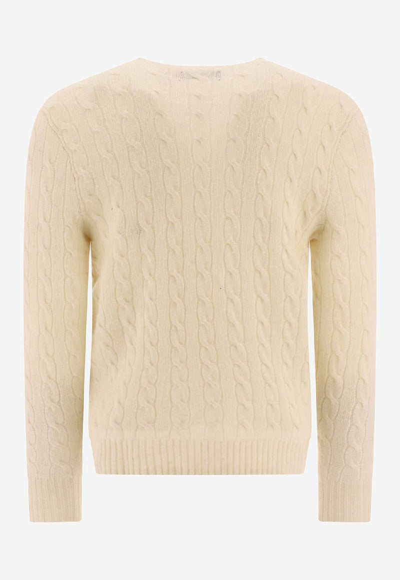 Polo Ralph Lauren Cable Knit Pony Wool Sweater Cream 710876762010ANDOVER CREAM_63ea49a5-30bd-4968-bdb8-6ca8ef8a7e72