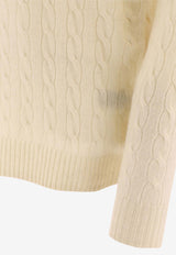 Polo Ralph Lauren Cable Knit Pony Wool Sweater Cream 710876762010ANDOVER CREAM_63ea49a5-30bd-4968-bdb8-6ca8ef8a7e72