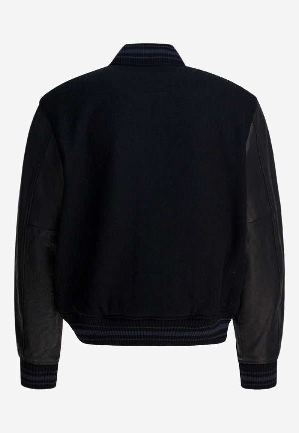 Polo Ralph Lauren Letterman Bomber Jacket Black 710907546001POLO BLACK_0bfb6599-5997-4a20-a96a-156c2fcd8685