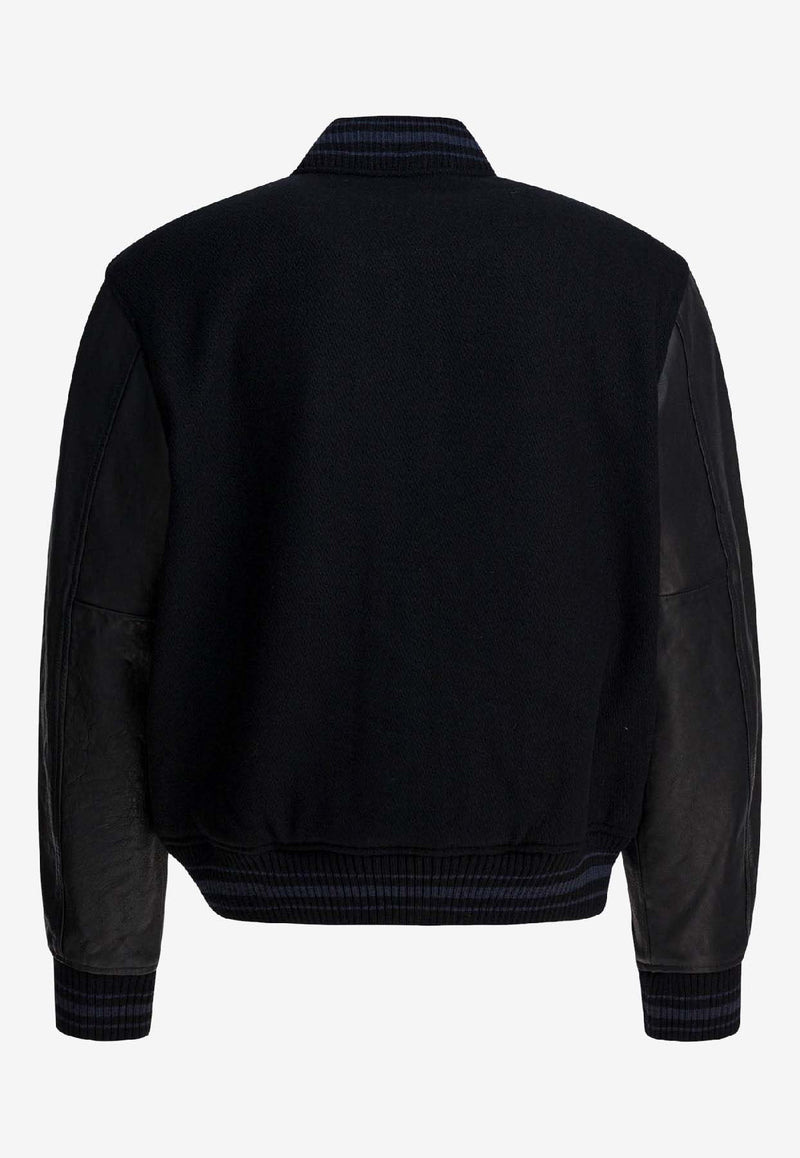 Polo Ralph Lauren Letterman Bomber Jacket Black 710907546001POLO BLACK_0bfb6599-5997-4a20-a96a-156c2fcd8685