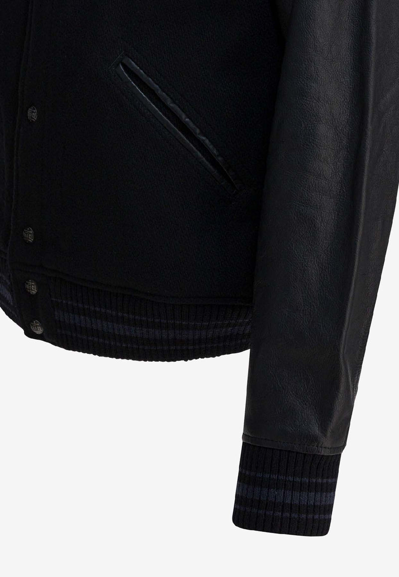 Polo Ralph Lauren Letterman Bomber Jacket Black 710907546001POLO BLACK_0bfb6599-5997-4a20-a96a-156c2fcd8685