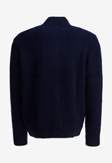Polo Ralph Lauren Buttoned High-Neck Cardigan Blue 710970292001HUNTER NAVY_503b5c1f-e983-441f-9f1f-2d2608db3b75