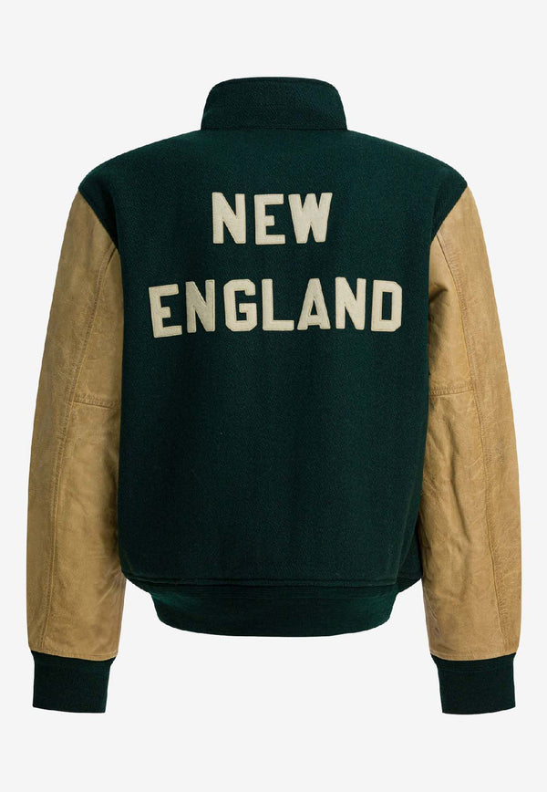 Polo Ralph Lauren College Bomber Jacket Green 710977858001CHURCHILL GREEN_2c2fa023-b811-4877-a958-0d18ddffc3b5