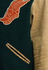 Polo Ralph Lauren College Bomber Jacket Green 710977858001CHURCHILL GREEN_2c2fa023-b811-4877-a958-0d18ddffc3b5
