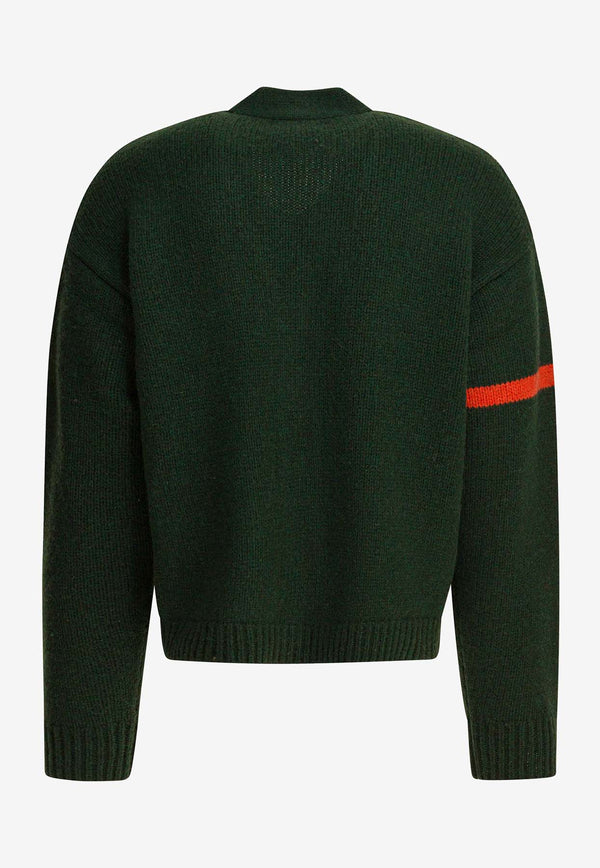 Polo Ralph Lauren Intarsia Knit Wool Cardigan Green 710978085001MOSS AGATE COMBO_48d30d4c-e955-44be-bdb0-ab00f75d5767
