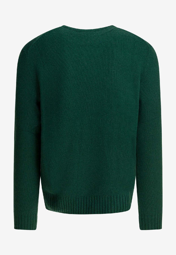 Polo Ralph Lauren Polo Bear Wool Sweater Green 710978308001FA25 VNTG PINE HO CHARLES_705856ac-1aa1-4ddb-8e75-1839839a2d13