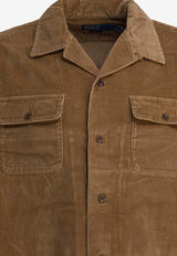 Polo Ralph Lauren Saharan Wool Buttoned Jacket Brown 710981753002GOLDEN BROWN_59be7a17-f305-45d3-bb4b-fa3e72183529