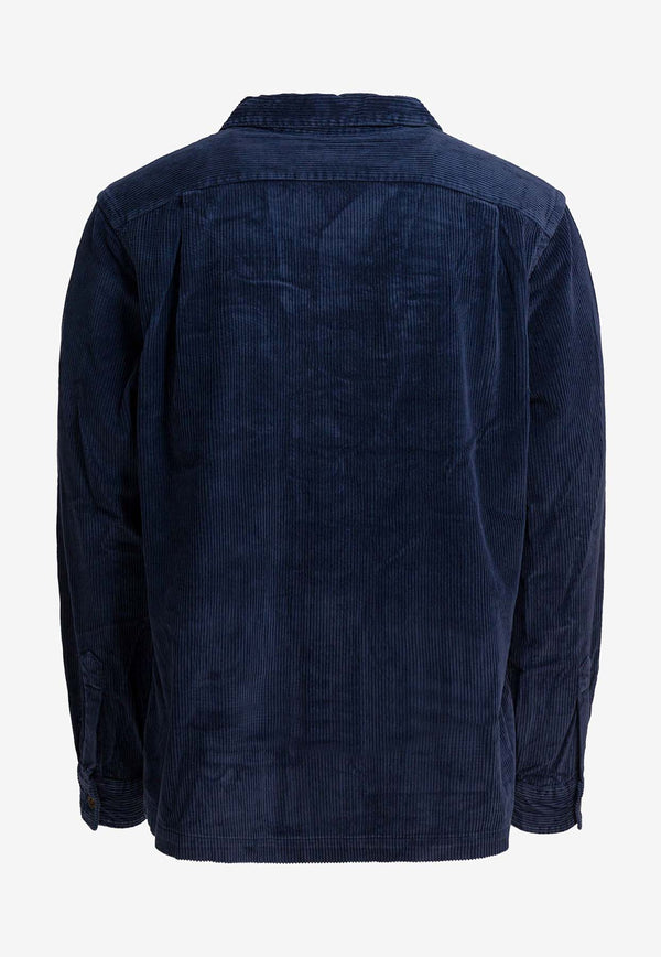 Polo Ralph Lauren Saharan Wool Buttoned Jacket Blue 710981753003BOSTON NAVY_8bf0fa5d-38c4-4632-9789-cb4be3cd13c1