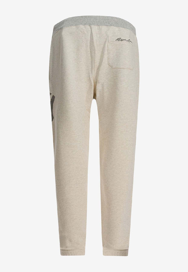 Polo Ralph Lauren Yankees Track Pants Beige 710982809001CHALK HEATHER/LOFT HEATHER_239912b4-b66d-4ebd-986e-b5c49bfa1181