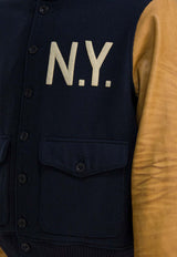 Polo Ralph Lauren NY Bomber Jacket Blue 710982815001HUNTER NAVY_4580e2c4-3d88-4fa1-ac69-44eb8a501787