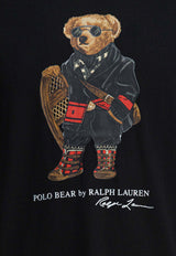 Polo Ralph Lauren Polo Bear Print T-shirt  Black 710P00094001FA25 POLO BLACK HOLIDAY_b68743c7-e964-4723-a2fd-eac2191323c4