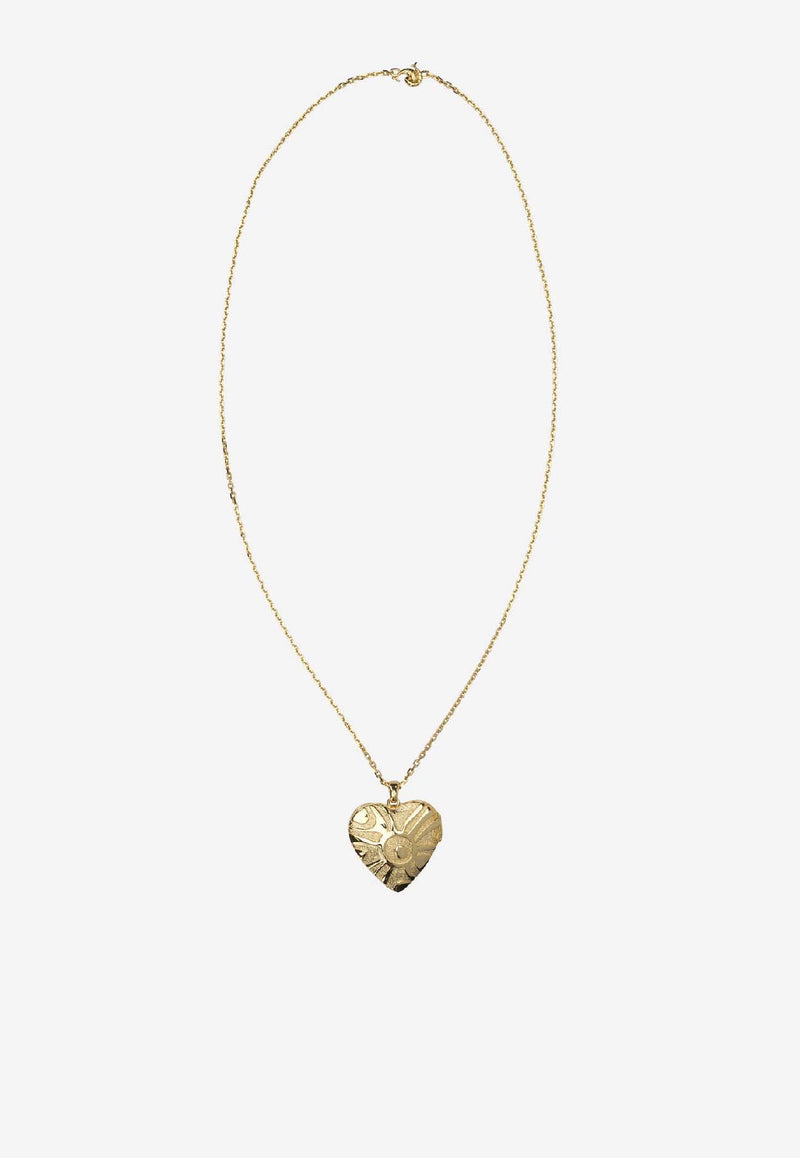 Pucci Heart Pendant Necklace  Gold 5UAM355U920N01_fa8046a4-ed4f-4229-a2f6-090227251d4f