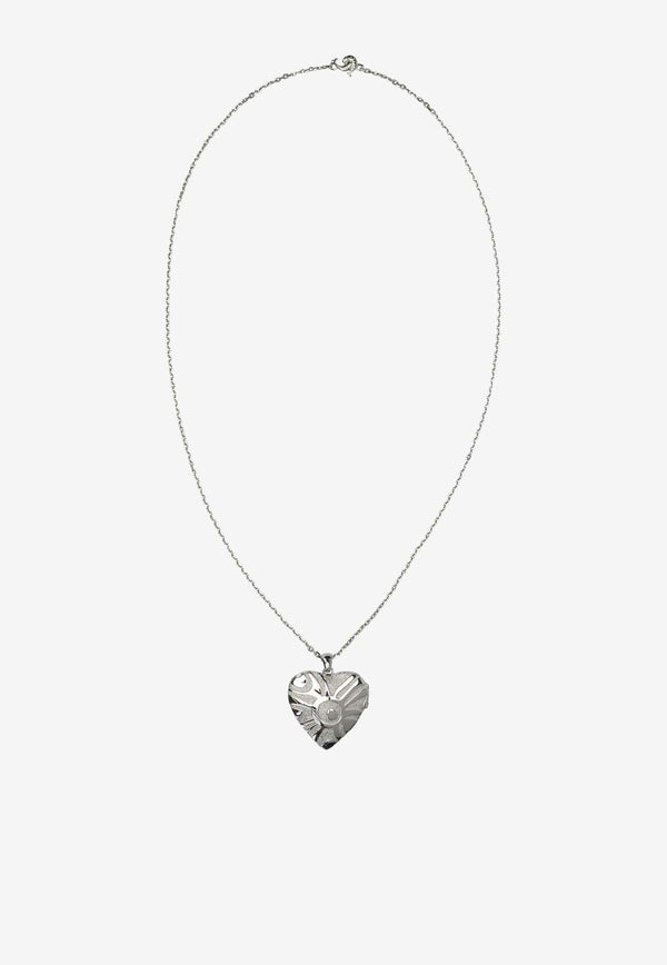 Pucci Heart Pendant Necklace  Silver 5UAM365U920N02_ead5325a-68cf-41a5-a19c-ecf5ef686549