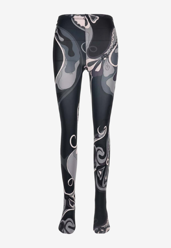 Pucci Orchidee Print Stretch Tights  Multicolor 5UGE335U913016_b93325ea-137a-4b65-bd83-5f49bb0a3352