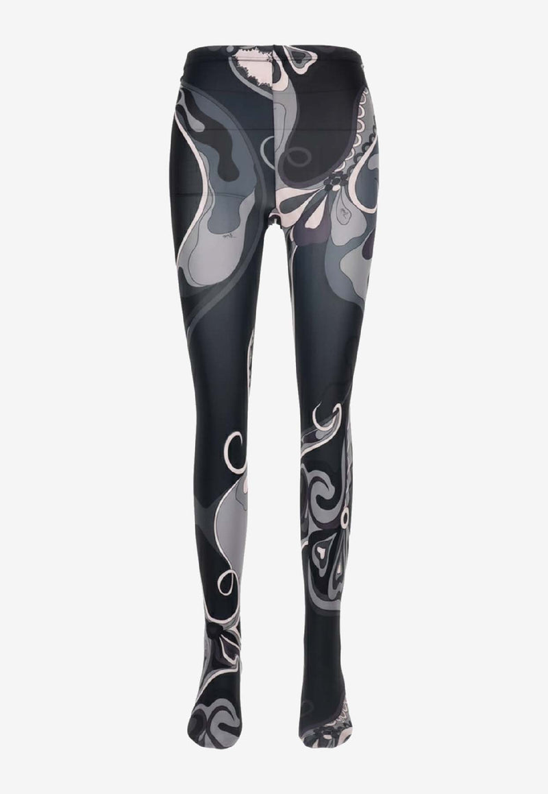 Pucci Orchidee Print Stretch Tights  Multicolor 5UGE335U913016_b93325ea-137a-4b65-bd83-5f49bb0a3352