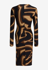Pucci Labirinto Print Dress Multicolor 5UJG655U745049_c813164b-5703-4440-b8ad-bc674506b22b