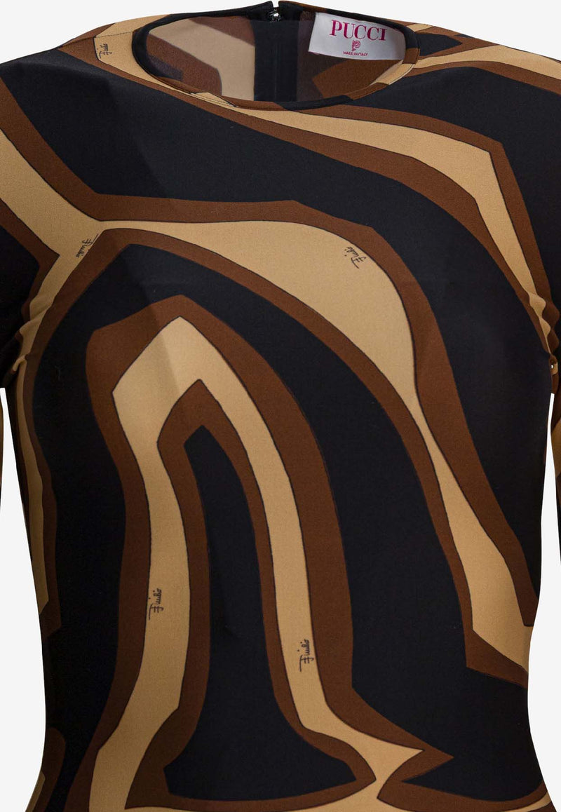 Pucci Labirinto Print Dress Multicolor 5UJG655U745049_c813164b-5703-4440-b8ad-bc674506b22b