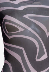 Pucci Labirinto Print Tulle Maxi Dress Multicolor 5UJI355U749047_6c93985d-8896-454d-b6aa-27aa4d4a5caa