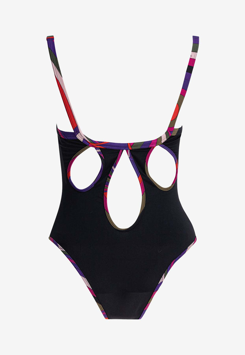 Pucci Printed Trims One-Piece Swimsuit Black 5UMC055U643999_9b3ec353-7c8c-470a-8e04-83a60ea13857