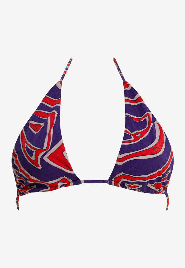 Pucci Labirinto Print Halterneck Bikini Top Multicolor 5UMX015U865064_0f750686-1757-4b18-915d-4f37266fefb7
