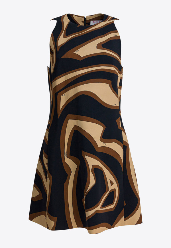 Pucci Labirinto Print Mini Dress Multicolor 5URG435U748049_63430048-ce97-4be9-8a05-cf158e006482