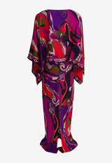 Pucci Orchidee Print Silk Maxi Dress with Shawl Multicolor 5URI305U731017_f9d38b1a-5a45-4a54-b088-77d5a2b4679f