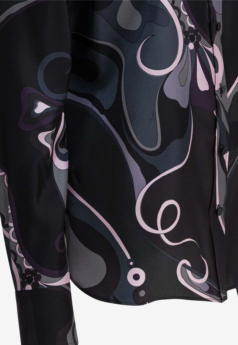 Pucci Orchidee Print Long-Sleeved Silk Shirt Multicolor 5URJ085U731016_2a7887c7-47b4-4eb5-ab87-c91e6fc83b9c