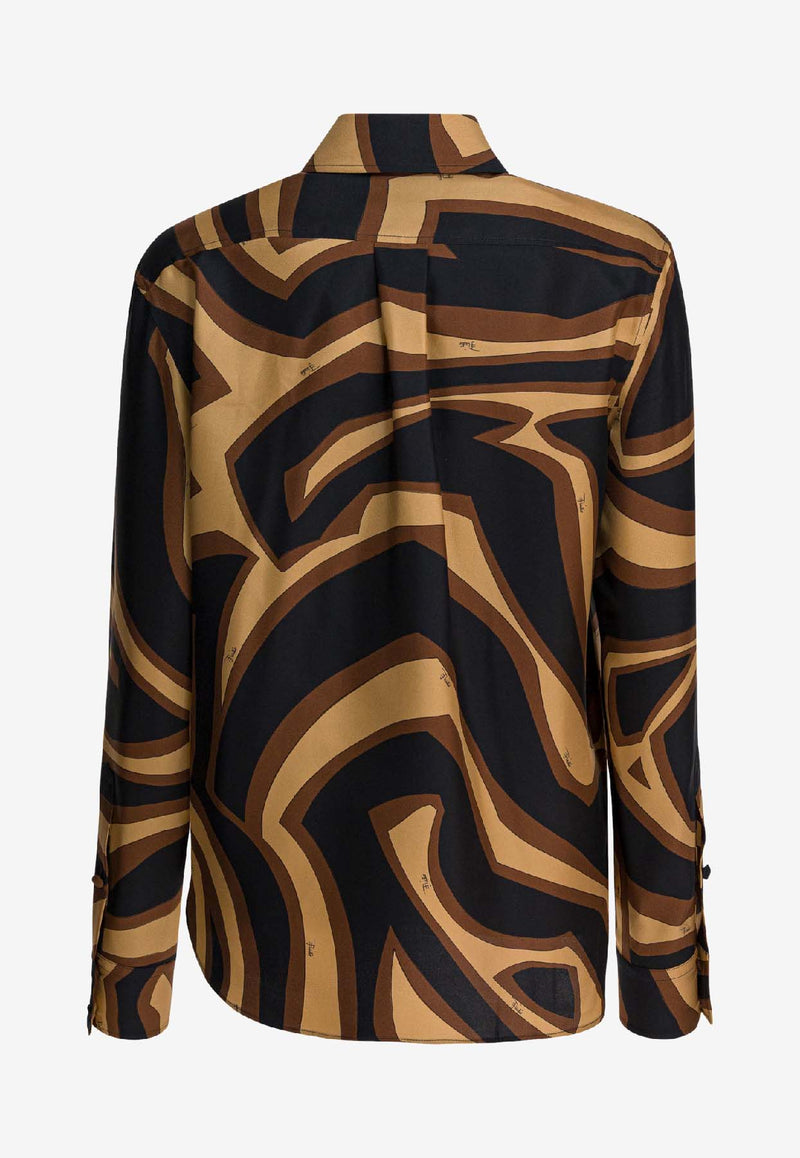Pucci Labirinto Print Silk Twill Shirt Multicolor 5URJ095U741049_674c6bc0-a987-4094-b835-c91ed6bcc51a