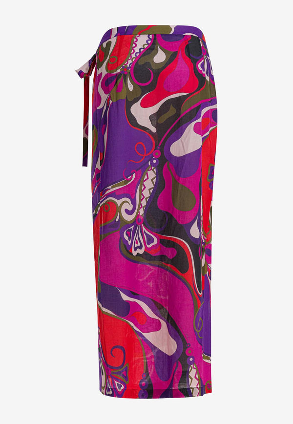 Pucci Orchidee Print Sarong Multicolor 5URW015U734017_77d1a960-c635-4a13-9bba-0330dc3d74ab