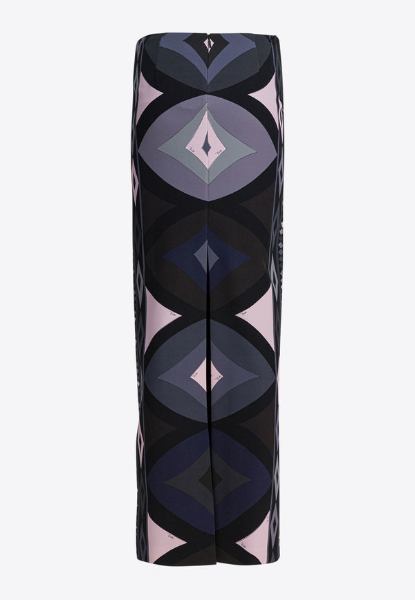 Pucci Collane Print Midi Silk Skirt Black 5URW115U882023_7a33b46b-7908-4d34-8804-fb685f2810d7