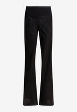 Rick Owens Bias Flared Pants  Black RP02E4301K09_b47f971f-59b4-4b55-b0d0-fa5c02e17534