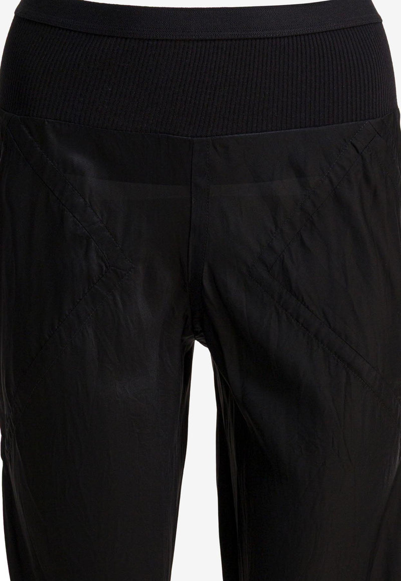 Rick Owens Bias Flared Pants  Black RP02E4301K09_b47f971f-59b4-4b55-b0d0-fa5c02e17534