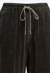 Rick Owens Wide-Leg Velvet Cargo Pants  Green RP02E4325V25_f4698cb8-a6a6-4843-b267-c41724077981