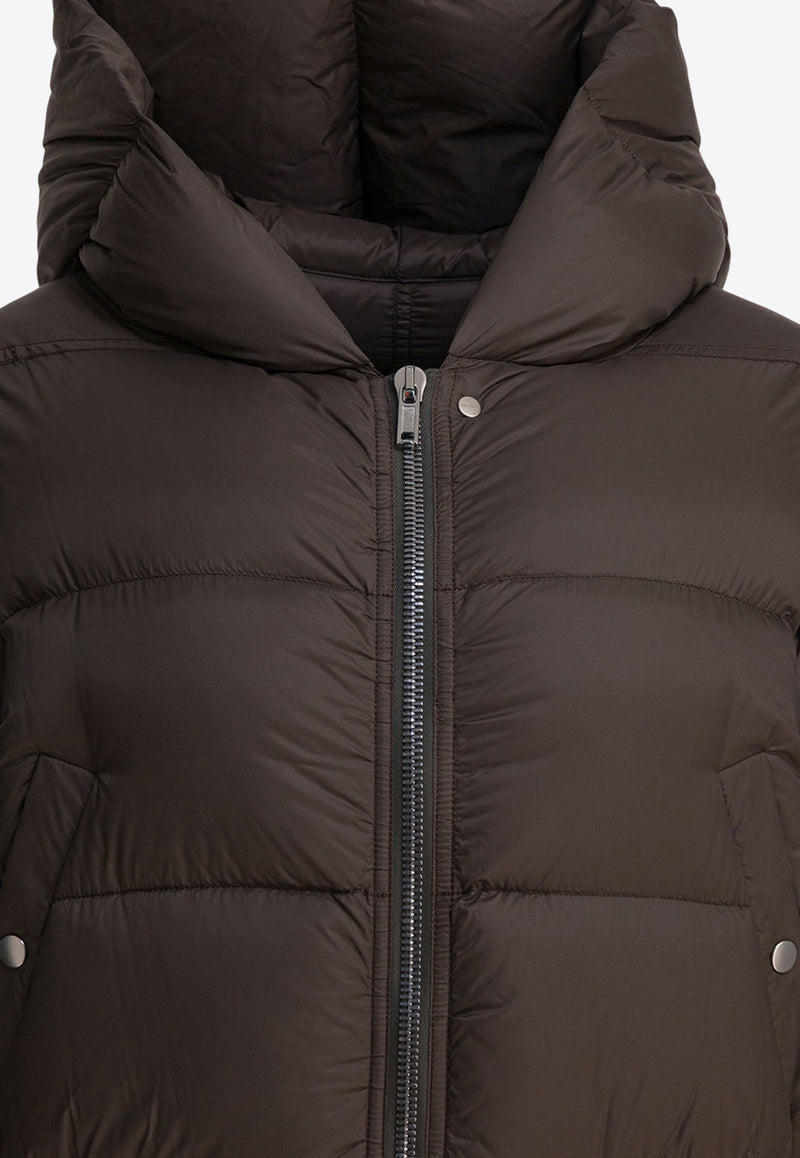 Rick Owens Concordians Cropped Puffer Jacket  Brown RP02E4775NPD378_fa525030-0851-4955-a167-3e3db00207c9