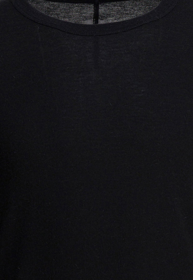 Rick Owens Crewneck Long-Sleeved T-shirt  Black RU02E1252JR09_5e61cb94-a2cb-46d5-9d7b-3e2d35f4aba3