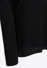 Rick Owens Crewneck Long-Sleeved T-shirt  Black RU02E1252JR09_5e61cb94-a2cb-46d5-9d7b-3e2d35f4aba3