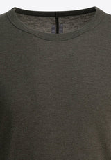 Rick Owens Basic Long-Sleeved T-shirt Green RU02E1252JR25_a744034e-f839-4400-8290-8f4b430ab891