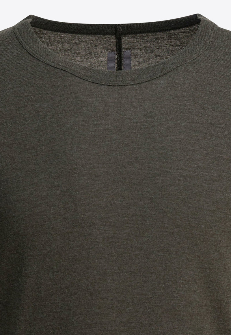 Rick Owens Basic Long-Sleeved T-shirt Green RU02E1252JR25_a744034e-f839-4400-8290-8f4b430ab891