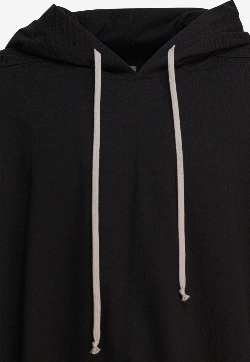 Rick Owens Drawstring Hooded Sweatshirt Black RU02E1281BA09_82817