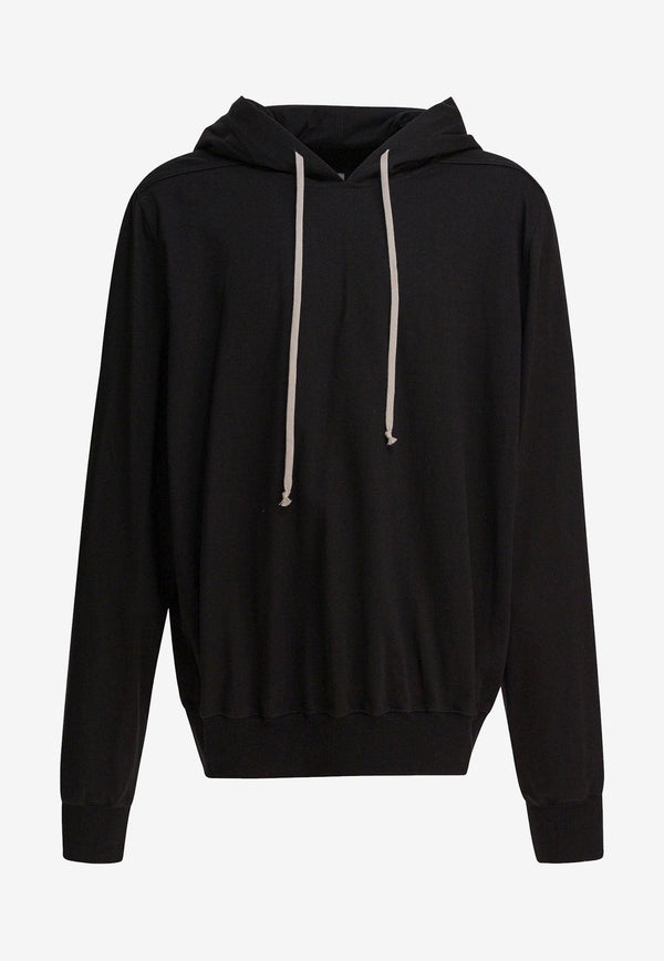 Rick Owens Drawstring Hooded Sweatshirt Black RU02E1281BA09_82817
