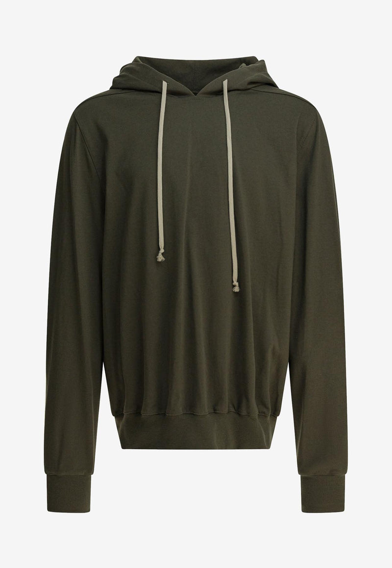 Rick Owens Drawstring Hooded Sweatshirt Green RU02E1281BA25_82868